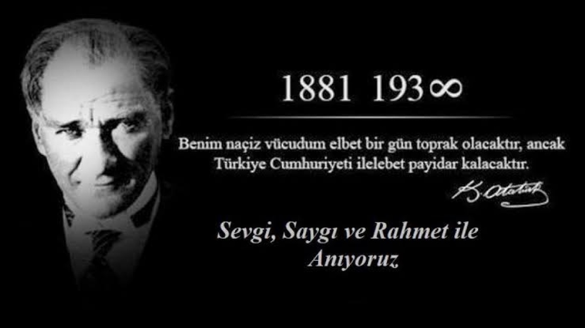 10 Kasım Atatürk’ü Anms Programı